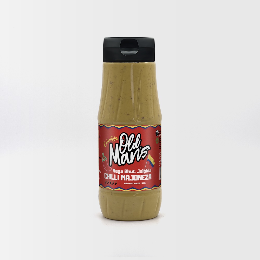 Naga Bhut chilli majonéza 500g