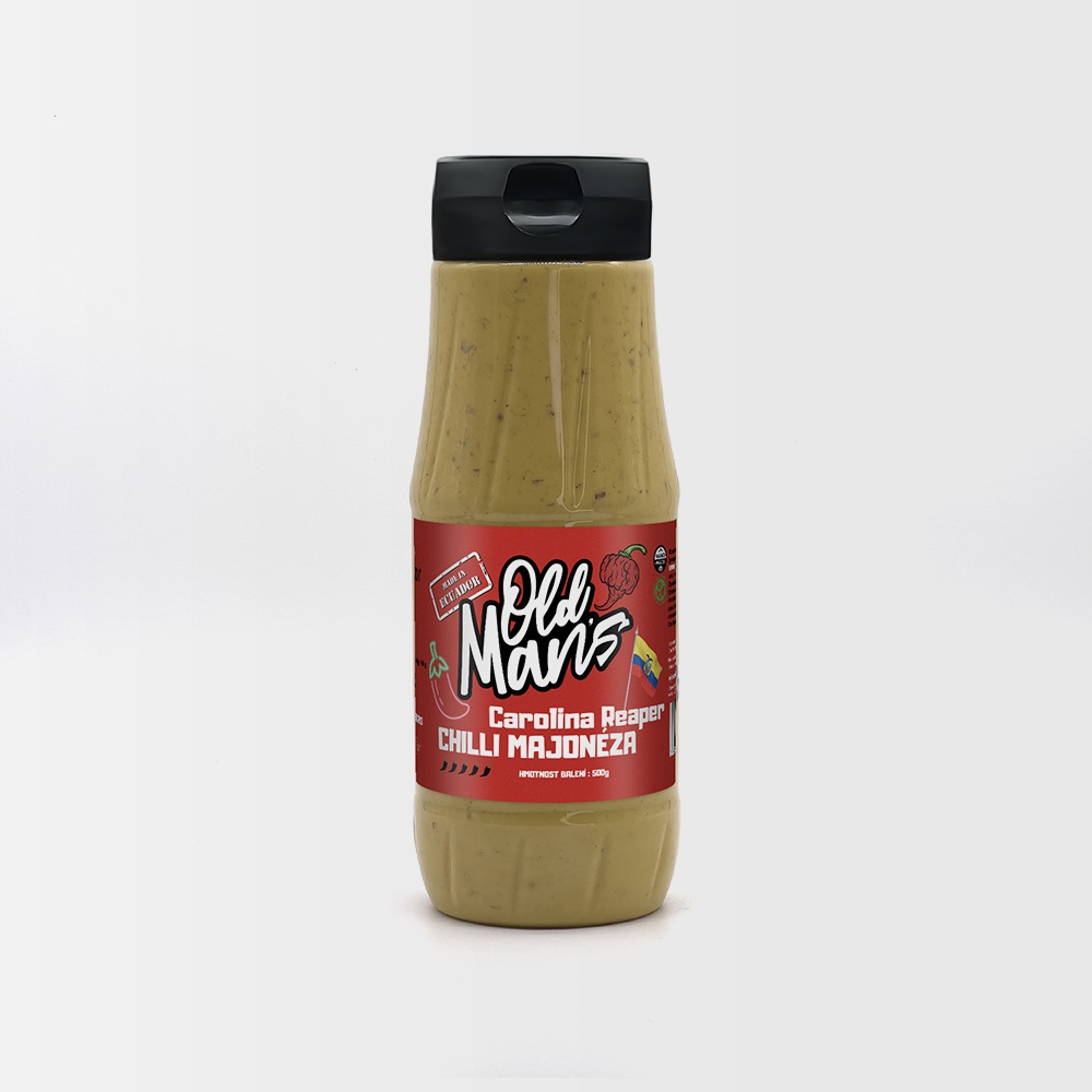 Carolina Reaper chilli majonéza 500g
