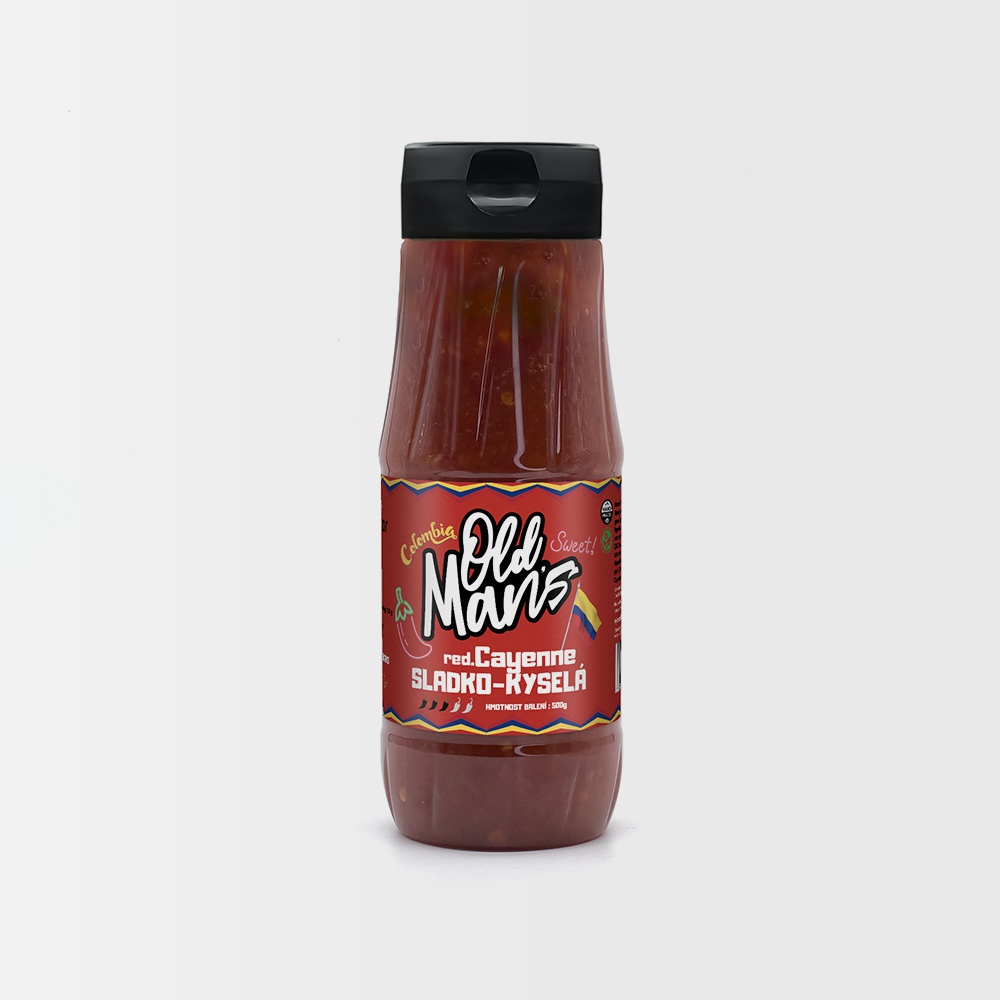 RED Cayenne sladkokyselá chilli omáčka 500g