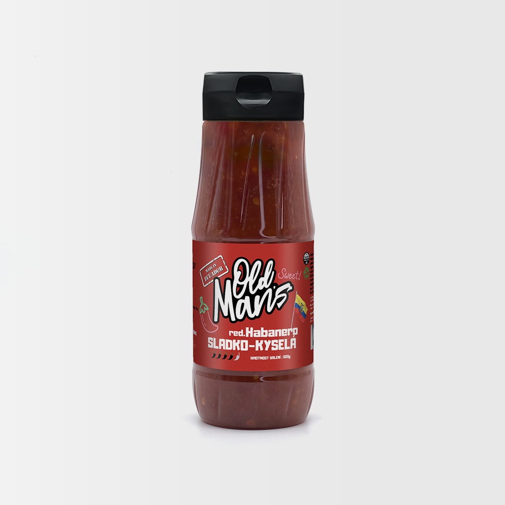 Red Habanero sladkokyselá chilli omáčka 500g
