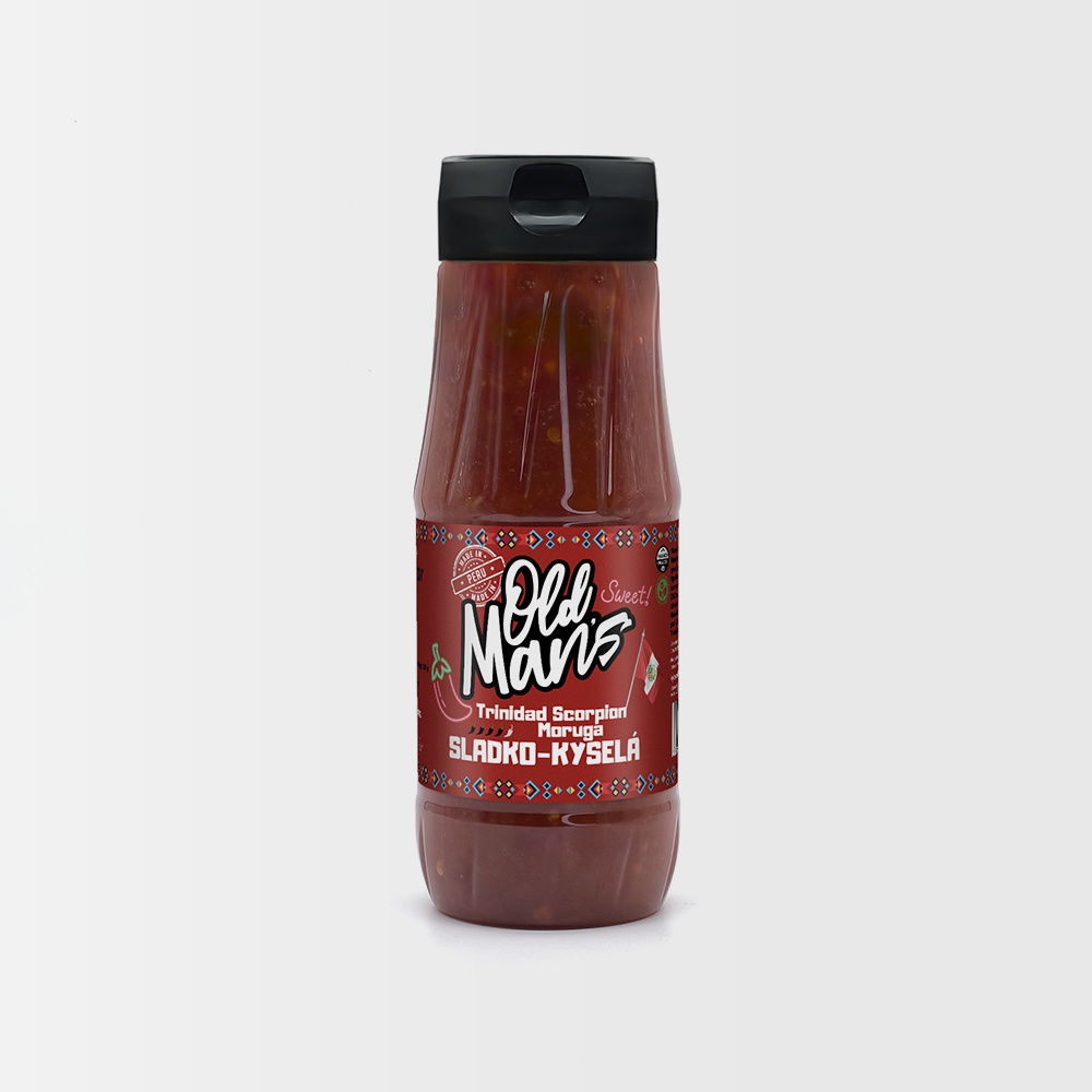 Trinidad Scorpion Moruga sladkokyselá chilli omáčka 500g