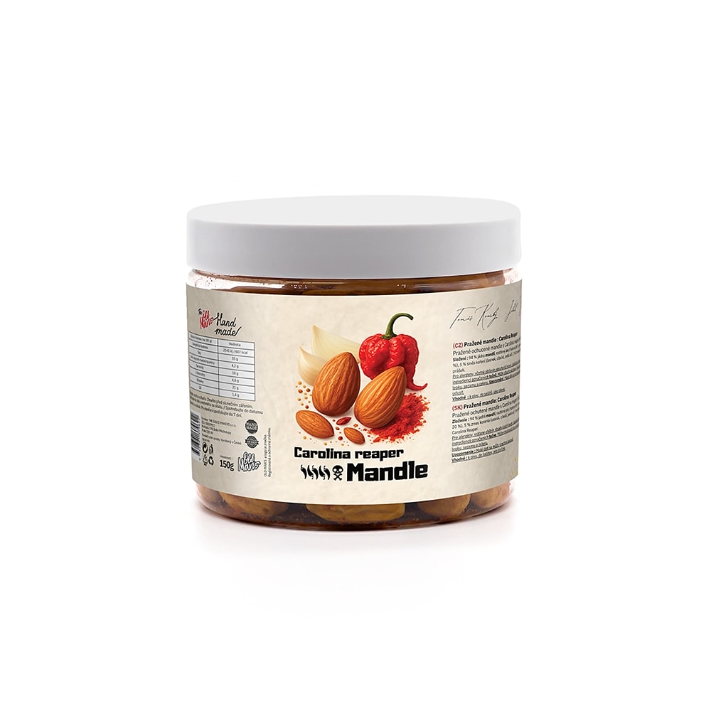 Mandle pálivé CAROLINA REAPER 125g