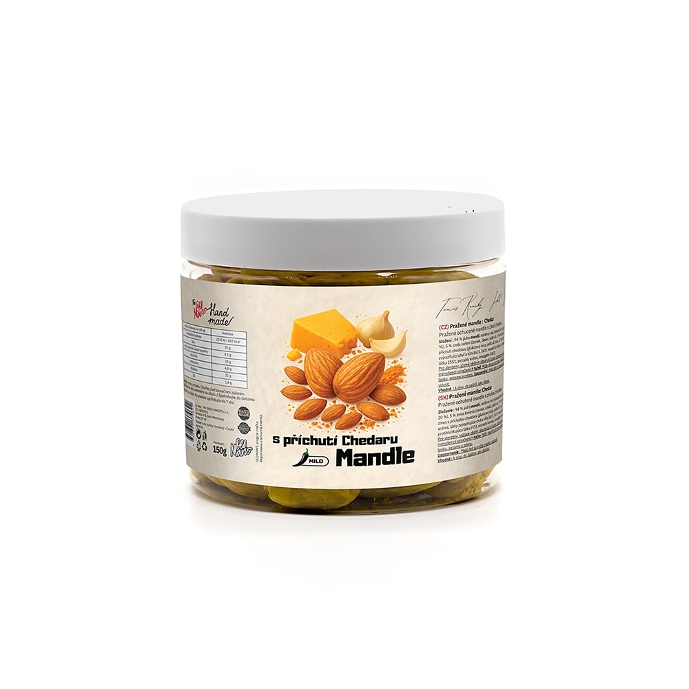 Levně Mandle s příchutí Cheddaru 125g