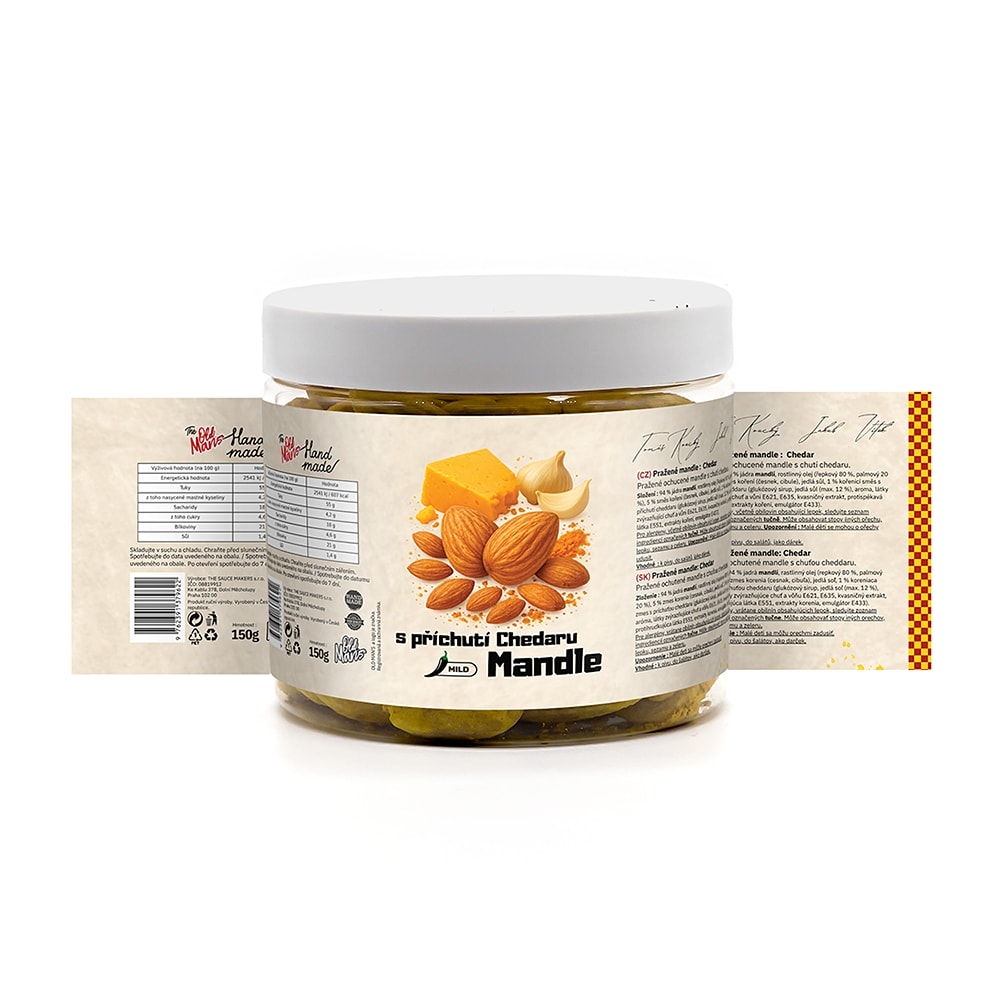Mandle s příchutí Cheddaru — náhled 2