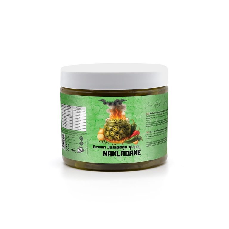 Nakládané zelené Jalapeño 250g