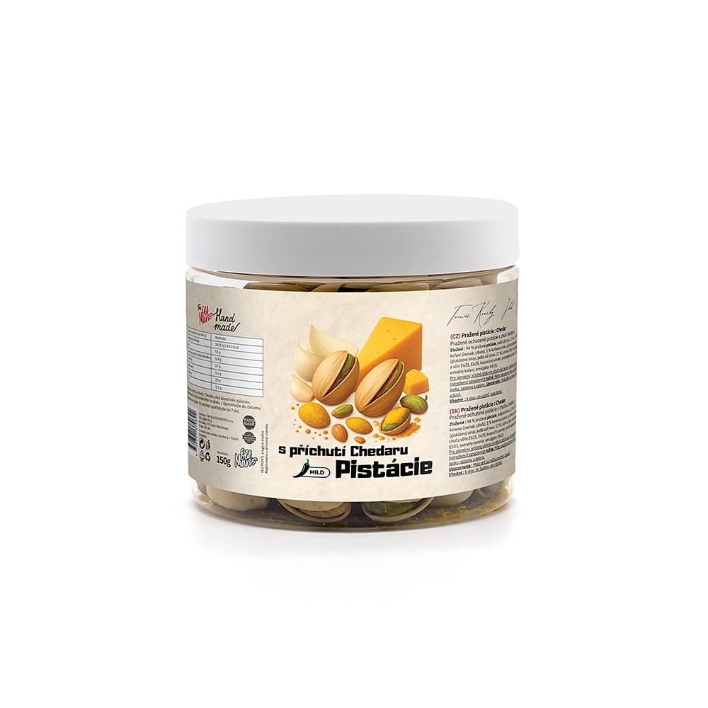 Pistácie – Cheddar 150g