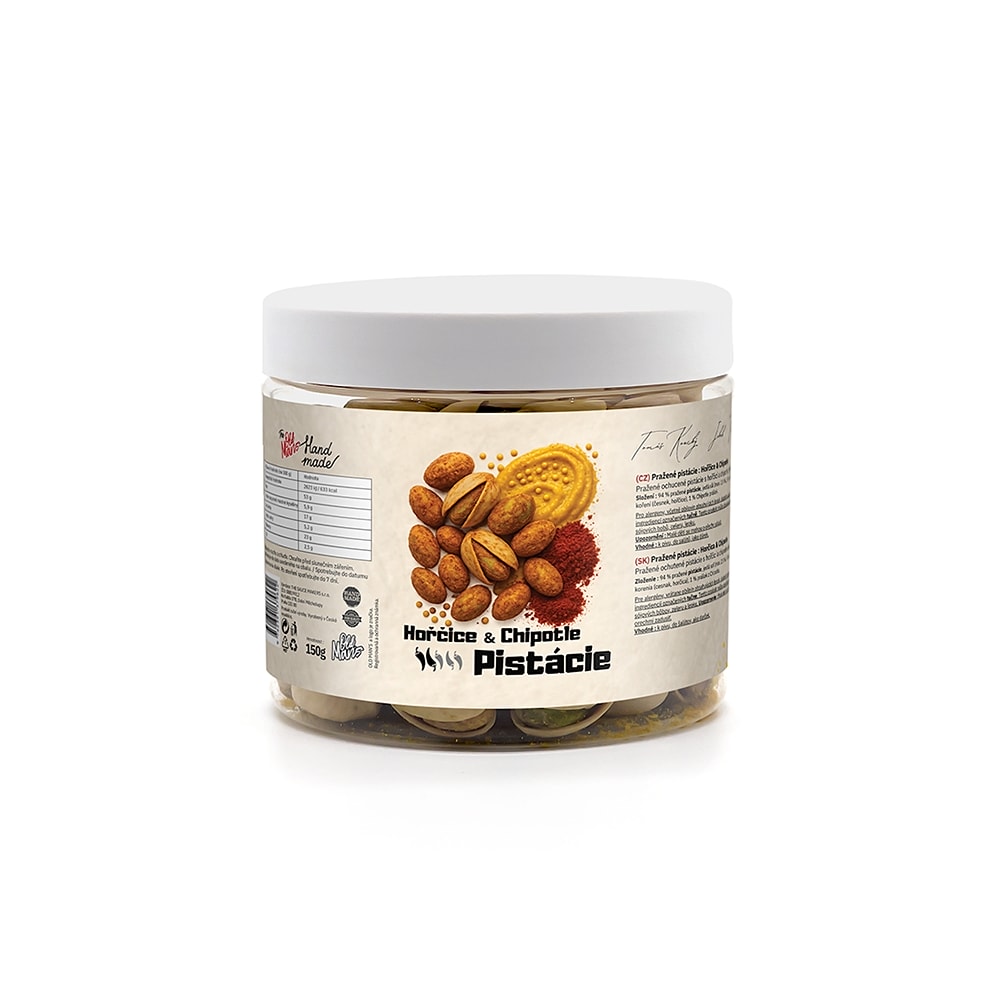 Levně Pistácie – Hořčice & Chipotle 150g